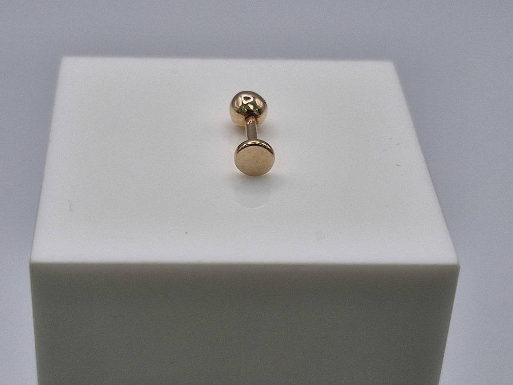 ПИРСИНГ БЕЗ КАМНЯ (Au 585)