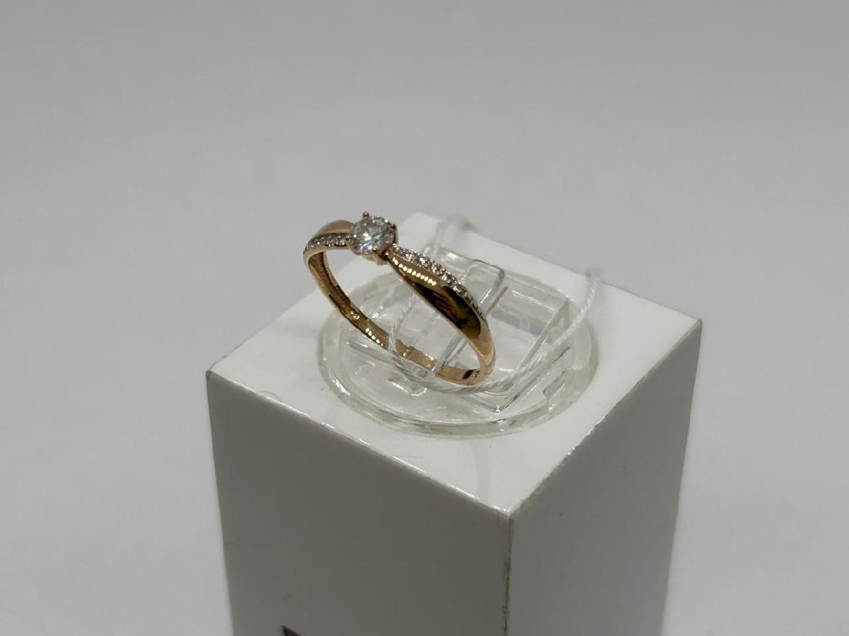 КОЛКМИ585 КОЛЬЦО С КАМНЯМИ (Au 585)
