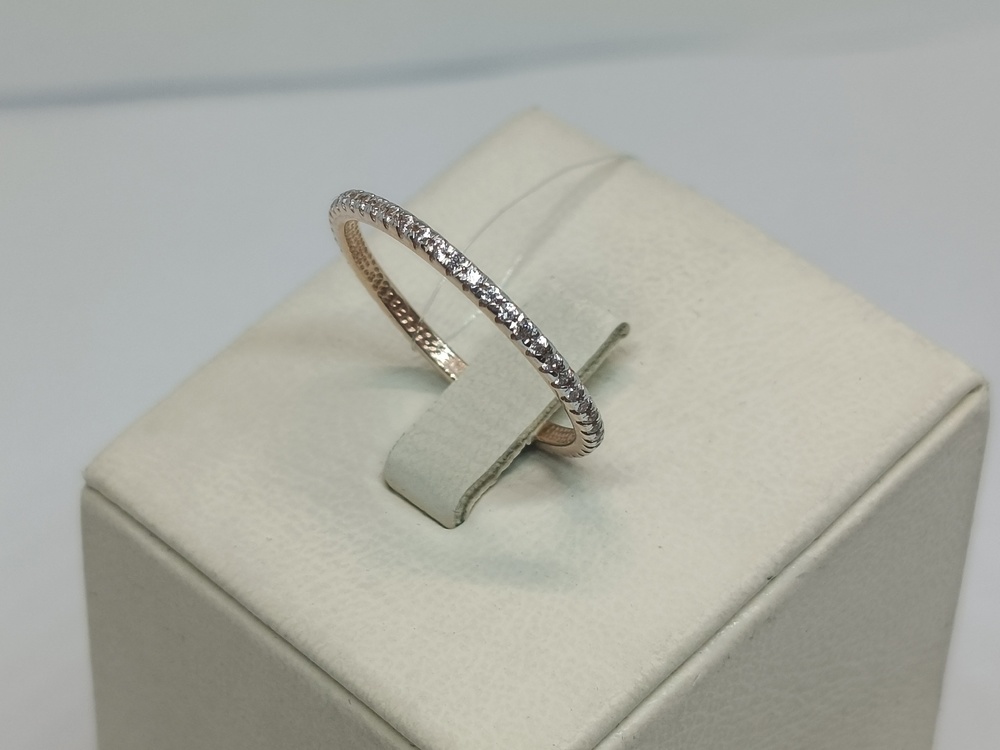 01-115196 КОЛЬЦО С КАМНЯМИ (Au 585)