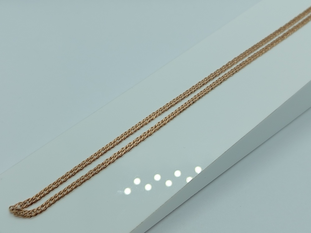 ЦЛР2585 ЦЕПЬ ПОЛНОВЕСНАЯ Ромб двойной (Au 585)