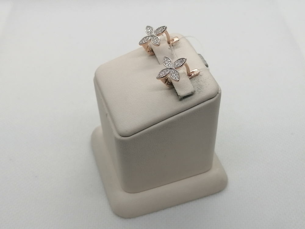 СЕРЬГИ С КАМНЯМИ (Au 585)