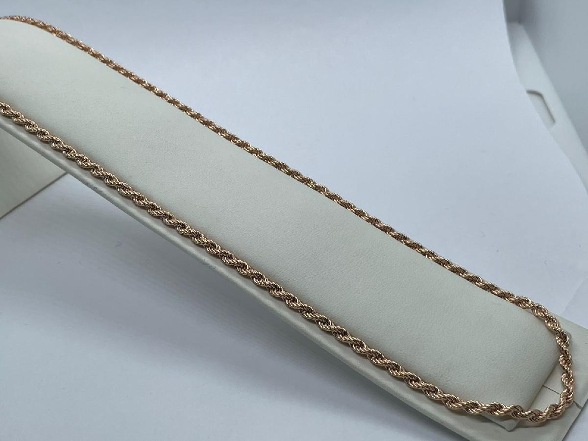 ЦЛВР585 ЦЕПЬ ПОЛНОВЕСНАЯ Веревка (Au 585)