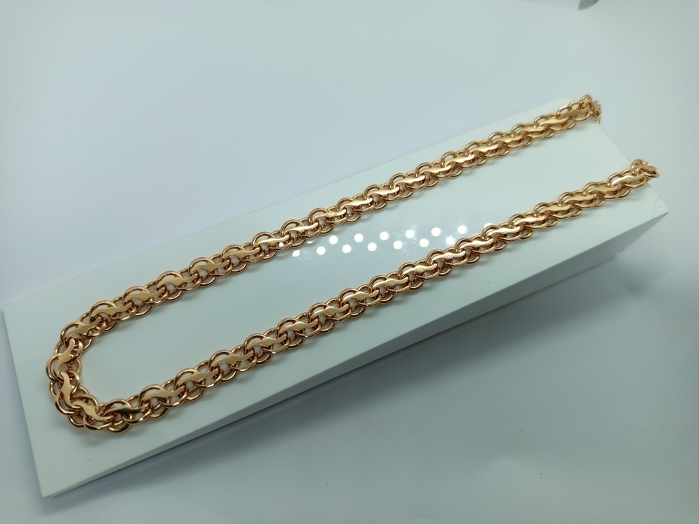 ЦЛРЧ585 ЦЕПЬ ПОЛНОВЕСНАЯ Ручеек (Au 585) ЦЛРЧ585 ЦЕПЬ ПОЛНОВЕСНАЯ Ручеек (Au 585)