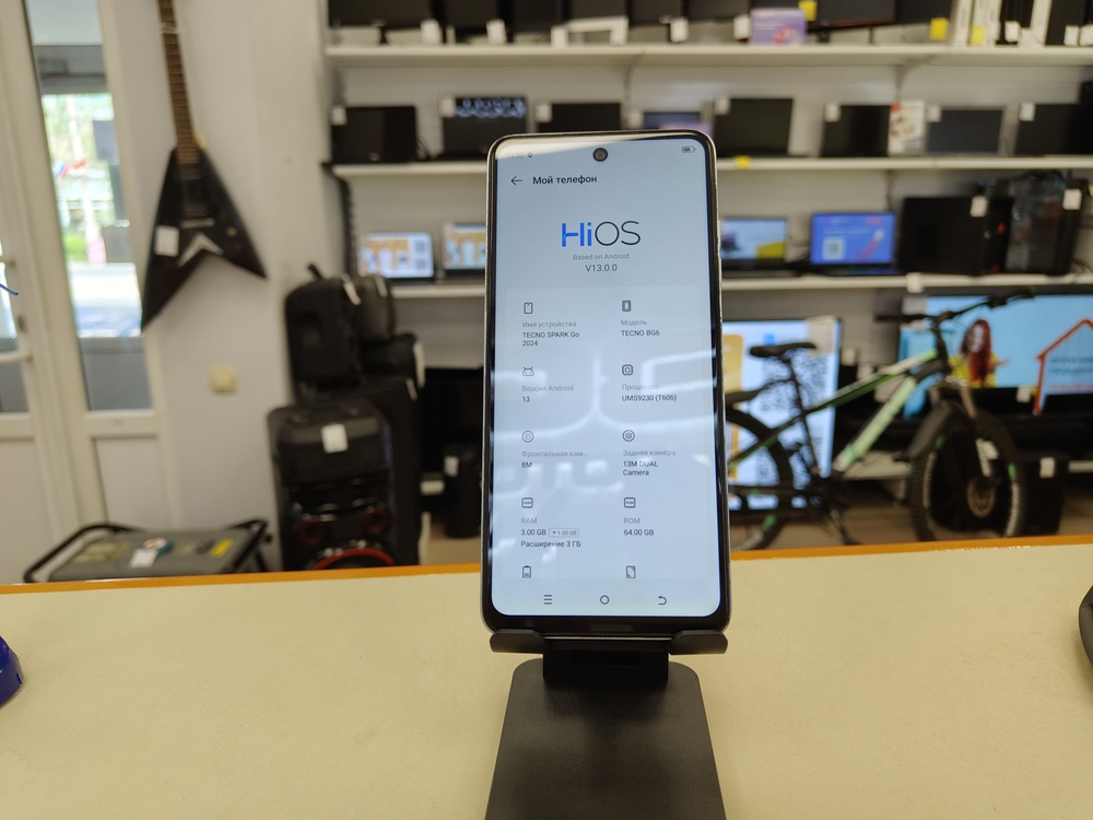Смартфон Tecno Spark Go 2024 3/64