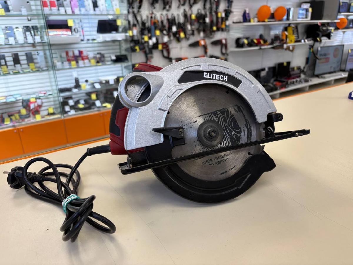Дисковая пила Elitech ПД 1565