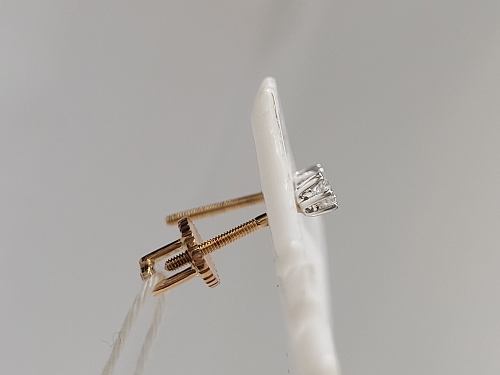 СЕРЬГИ БРИЛЛИАНТ (Au 585)