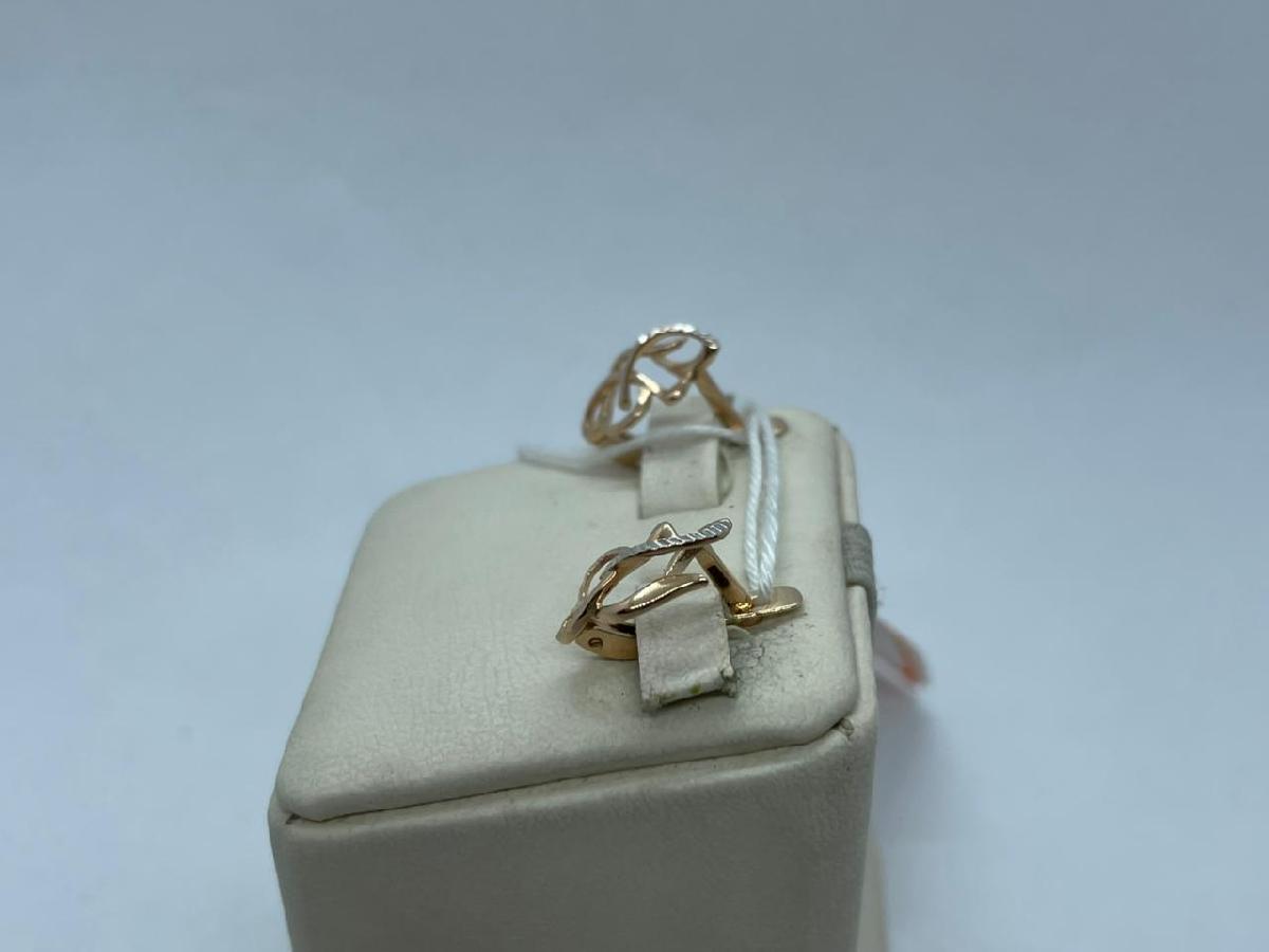 СЕРЬГИ БЕЗ КАМНЯ (Au 585)