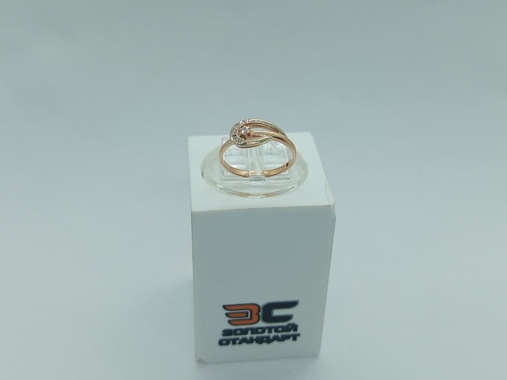 КОЛКМИ585 КОЛЬЦО С КАМНЯМИ (Au 585)