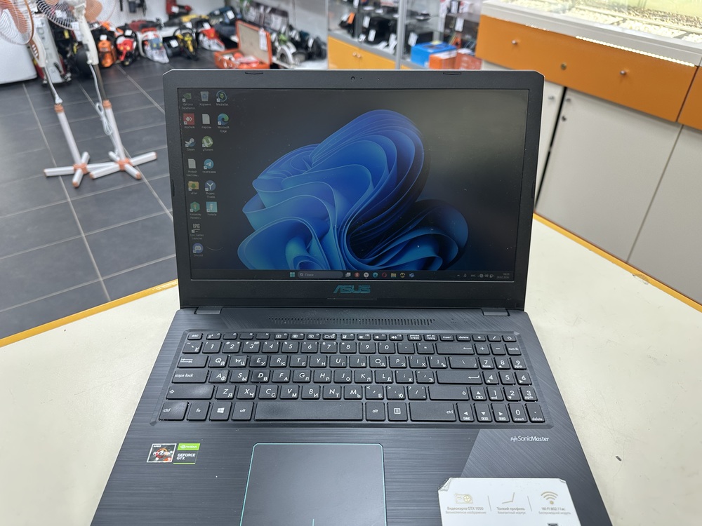 Ноутбук ASUS; Ryzen 5 3500U, GeForce GTX 1050, 16 Гб, 512 GB, Нет