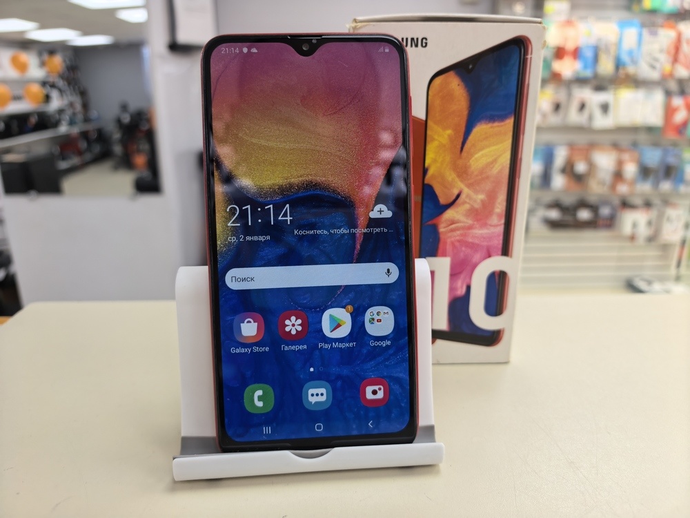 Смартфон Samsung Galaxy A10 2/32