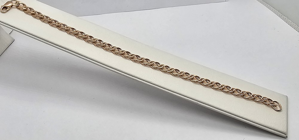 НБ 12-076ПГ БРАСЛЕТ ПУСТОТЕЛЫЙ (Au 585)