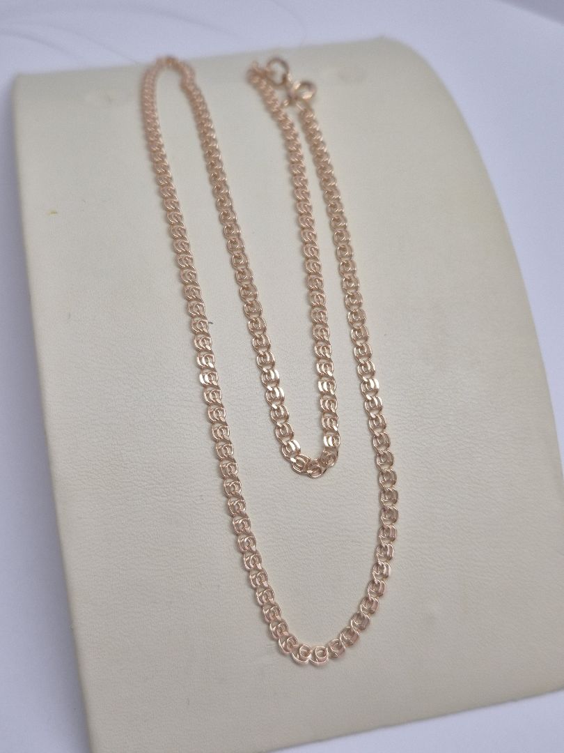 ЦЕПЬ ПУСТОТЕЛАЯ Лав (Au 585)