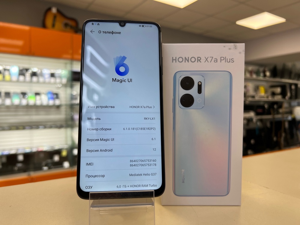 Смартфон Honor X7A Plus 6/128