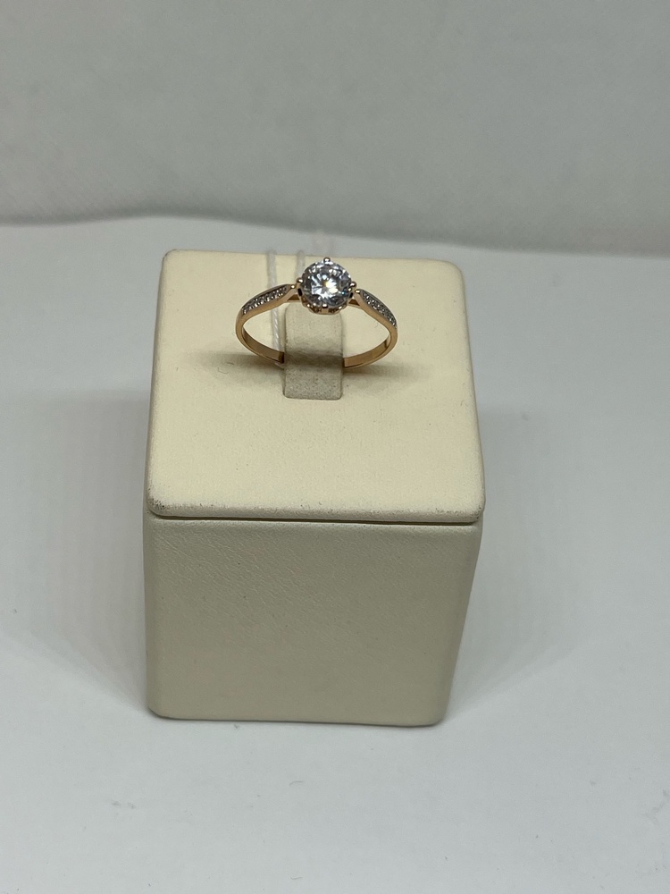 КОЛКМИ585 КОЛЬЦО С КАМНЯМИ (Au 585)