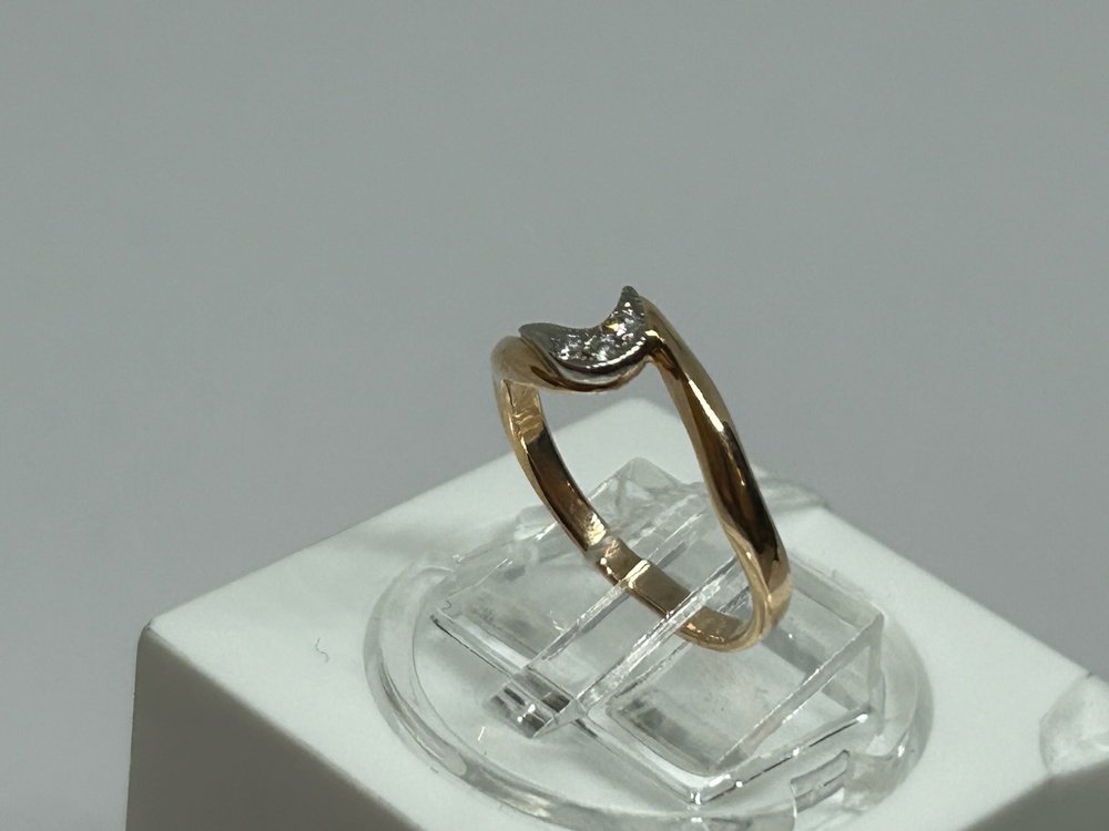 КОЛКМИ585 КОЛЬЦО С КАМНЯМИ (Au 585)