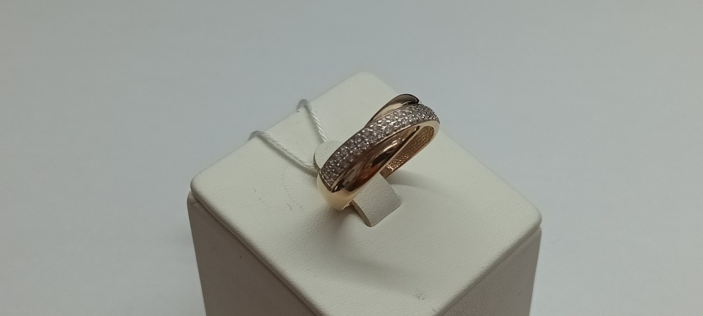 КОЛКМИ585 КОЛЬЦО С КАМНЯМИ (Au 585)