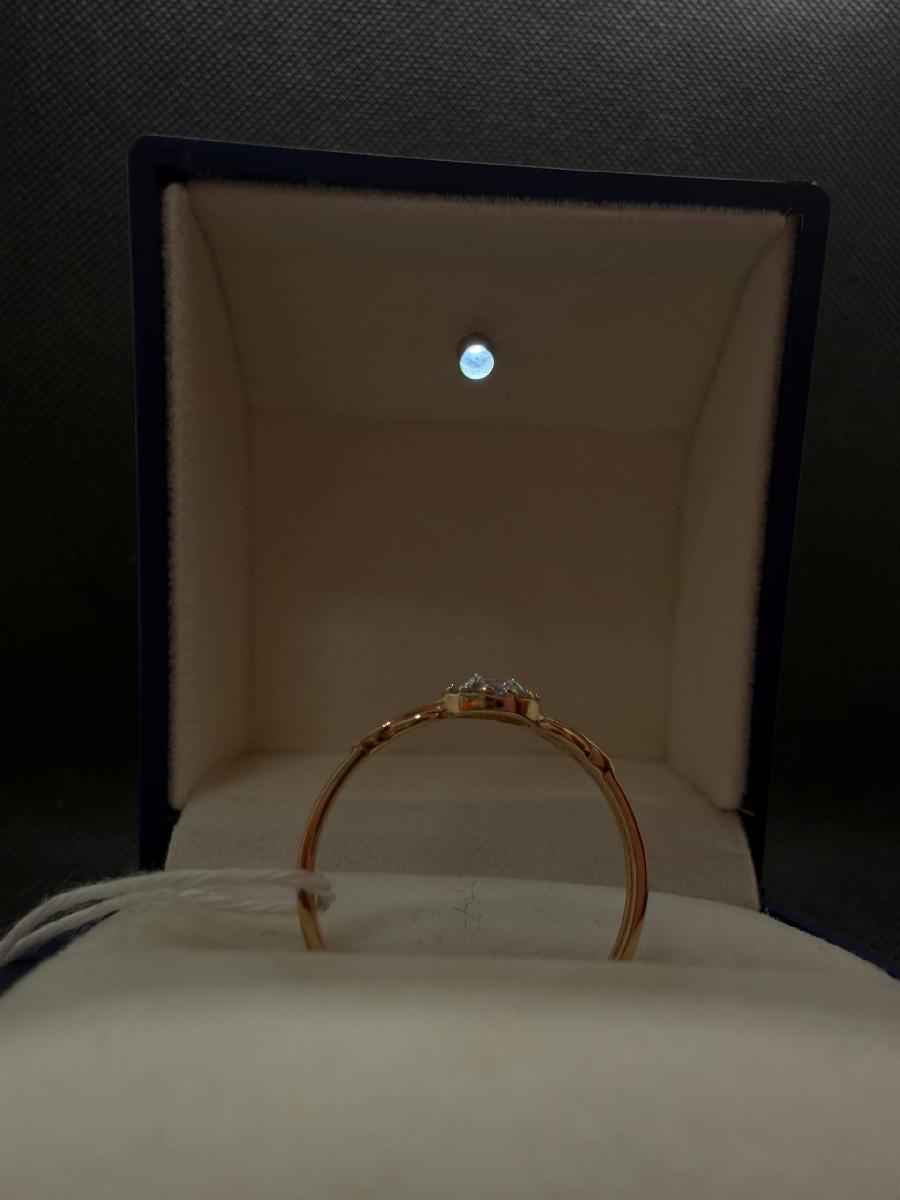 КОЛКМИ585 КОЛЬЦО С КАМНЯМИ (Au 585)