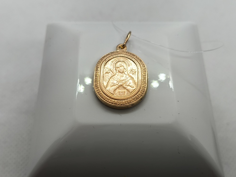 ПОДВЕСКА ИКОНА без камня (Au 585)