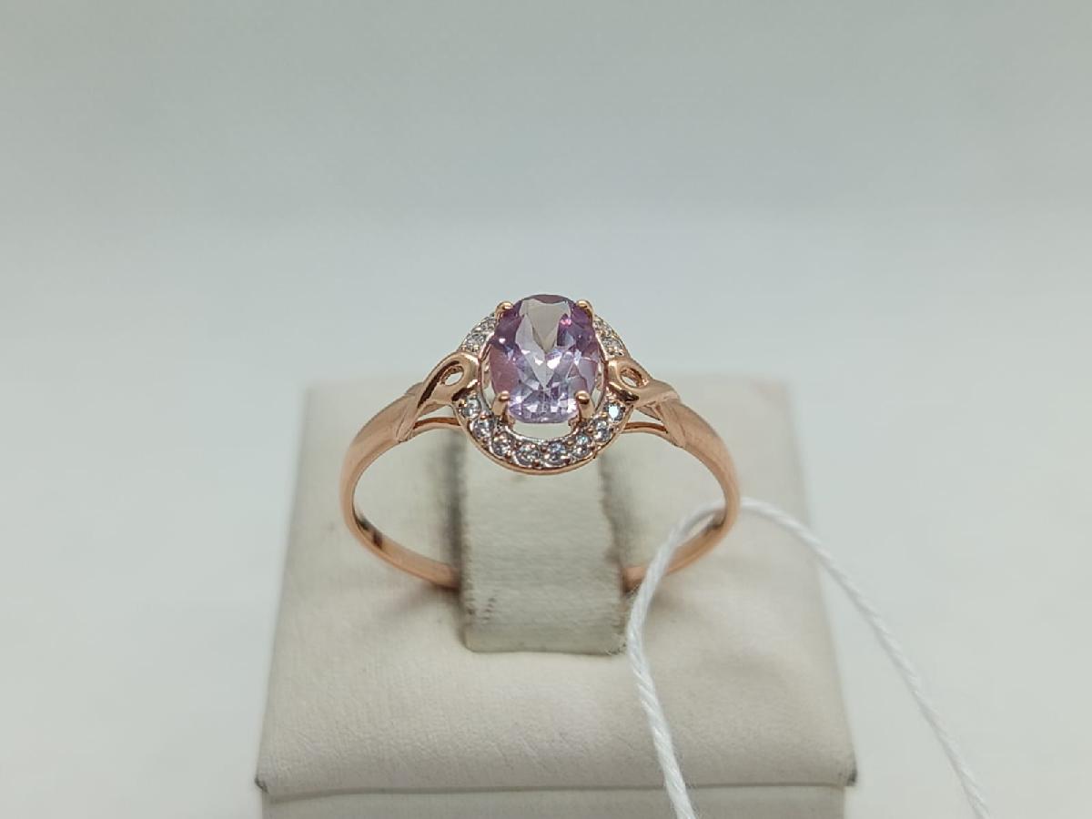 КОЛКМИ585 КОЛЬЦО С КАМНЯМИ (Au 585)