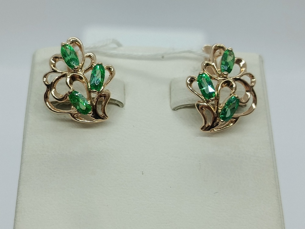 СКМИ585 СЕРЬГИ С КАМНЯМИ (Au 585) СКМИ585 СЕРЬГИ С КАМНЯМИ (Au 585)