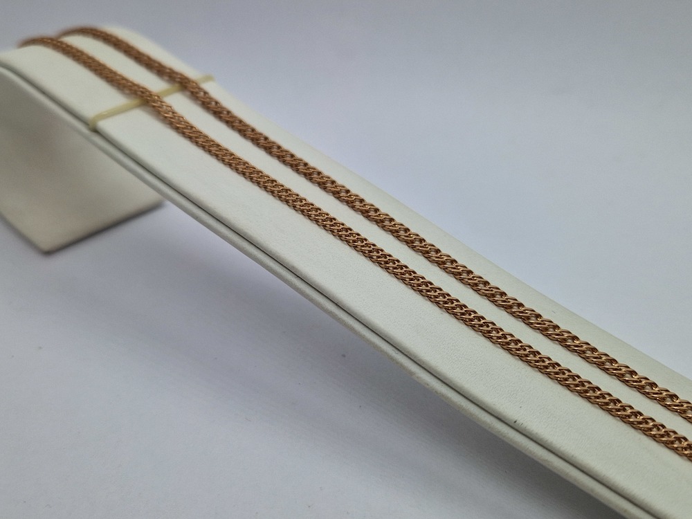 ЦЛР2585 ЦЕПЬ ПОЛНОВЕСНАЯ Ромб двойной (Au 585)