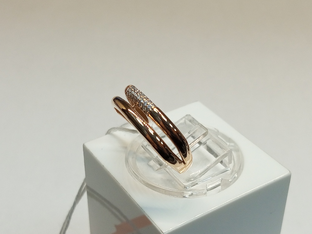 КОЛКМИ585 КОЛЬЦО С КАМНЯМИ (Au 585)