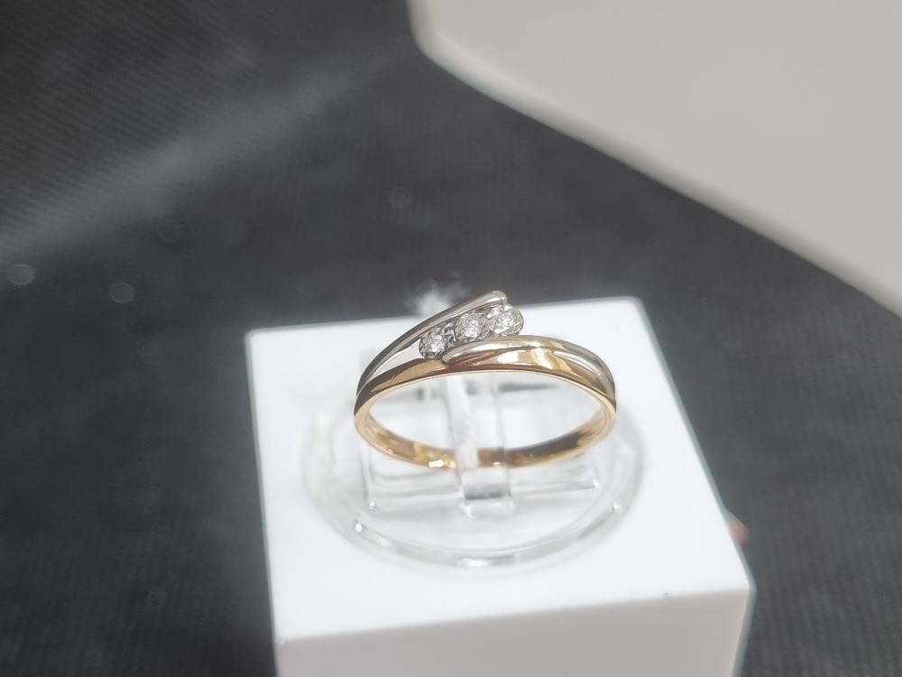 КОЛЬЦО БРИЛЛИАНТ Au 585