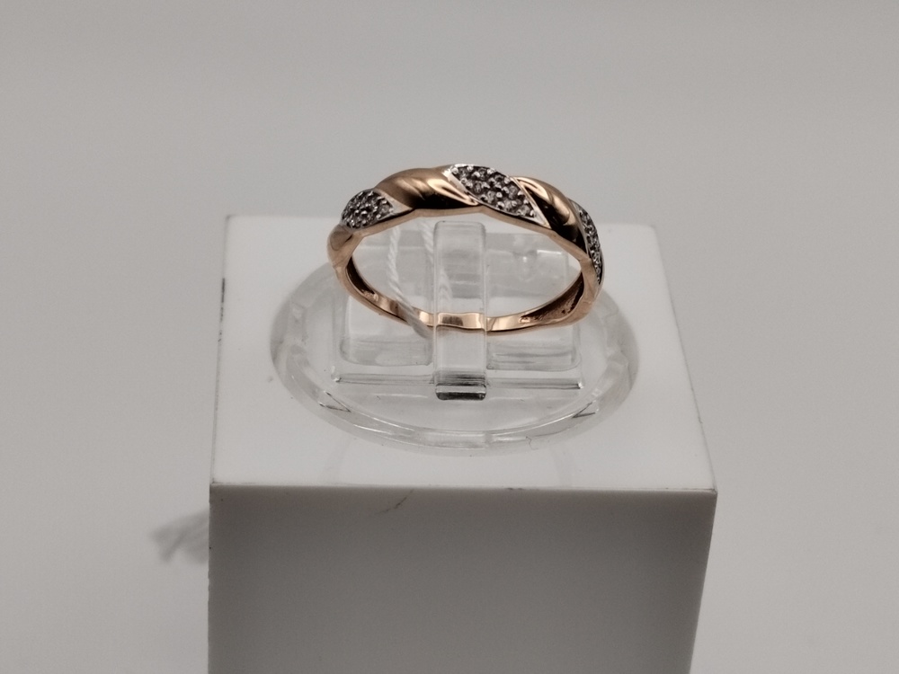 КОЛКМИ585 КОЛЬЦО С КАМНЯМИ (Au 585)