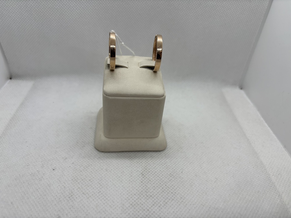 СКОН585 СЕРЬГИ КОНГО (Au 585)