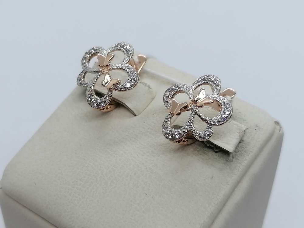 СКМИ585 СЕРЬГИ С КАМНЯМИ (Au 585) СКМИ585 СЕРЬГИ С КАМНЯМИ (Au 585)