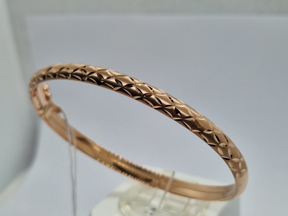 БРАСЛЕТ ЖЕСТКИЙ без камня (Au 585)