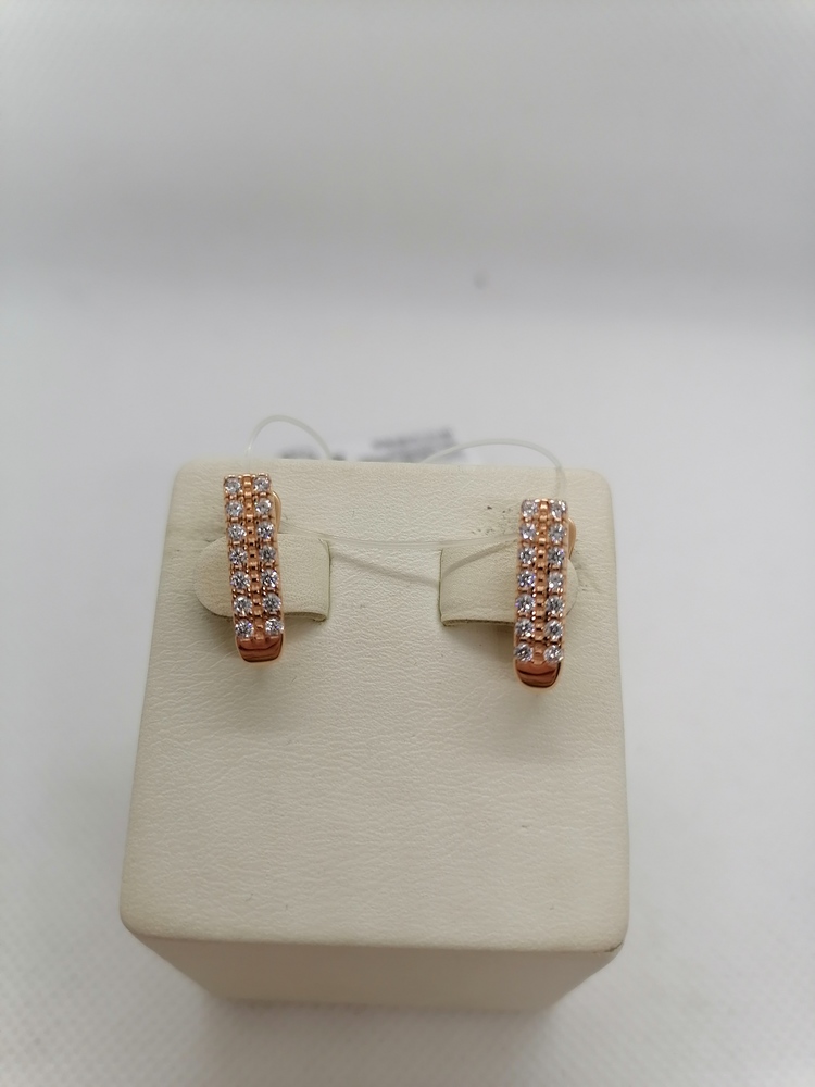 СЕРЬГИ С КАМНЯМИ (Au 585)