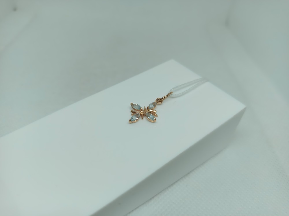 ПОДВЕСКА С КАМНЯМИ (Au 585)