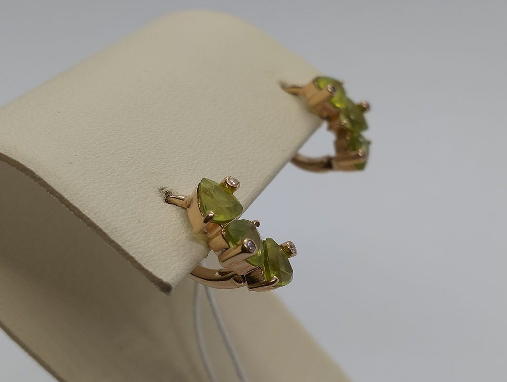 СКМИ585 СЕРЬГИ С КАМНЯМИ (Au 585) СКМИ585 СЕРЬГИ С КАМНЯМИ (Au 585)