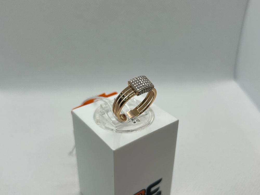 КОЛКМИ585 КОЛЬЦО С КАМНЯМИ (Au 585)