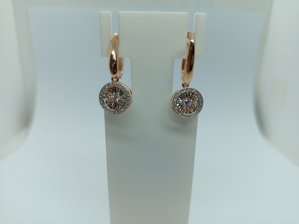 СЕРЬГИ БРИЛЛИАНТ (Au 585)