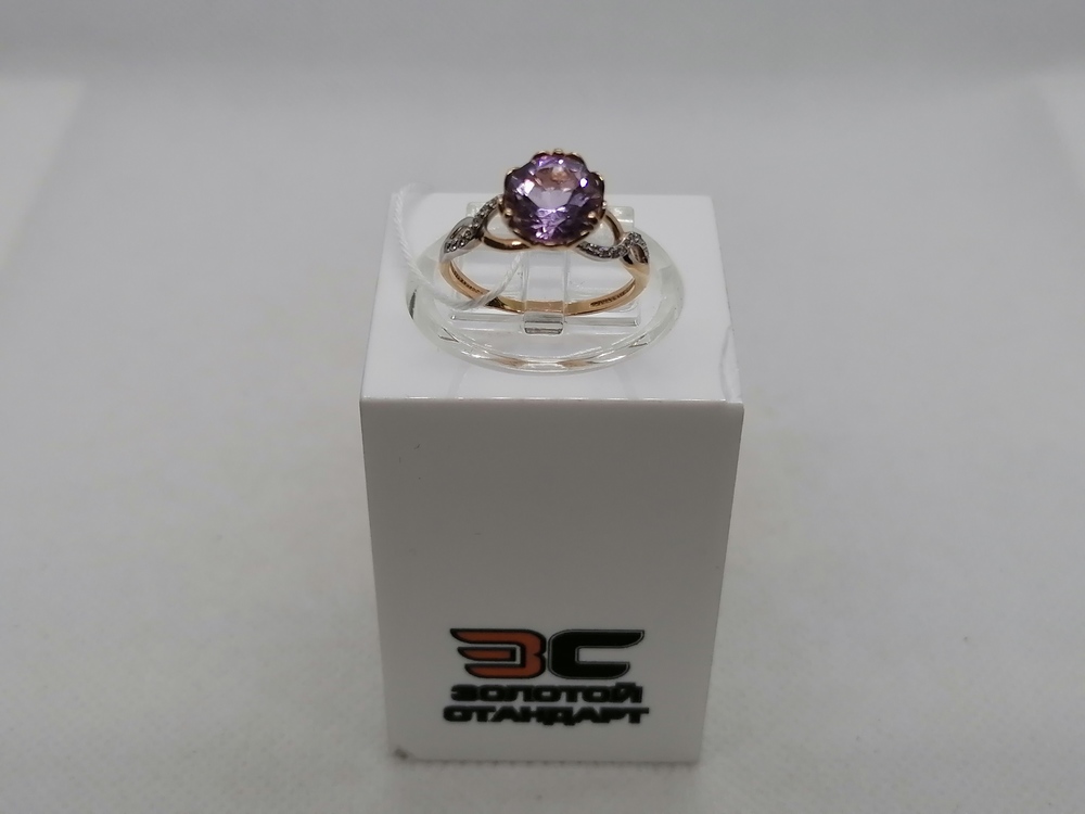 КОЛКМИ585 КОЛЬЦО С КАМНЯМИ (Au 585)