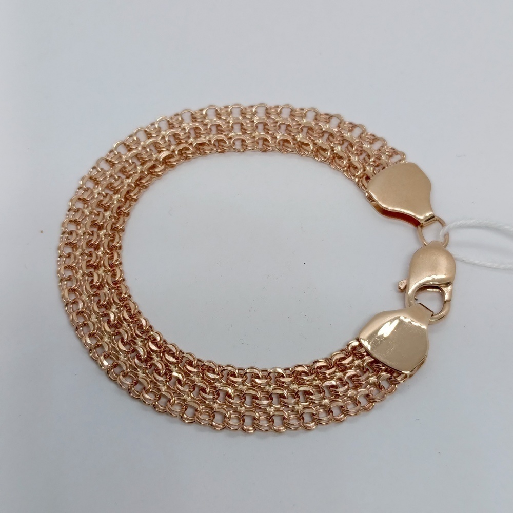 БРАСЛЕТ ПУСТОТЕЛЫЙ (Au 585)