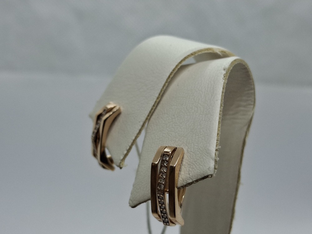 СЕРЬГИ БРИЛЛИАНТ (Au 585)