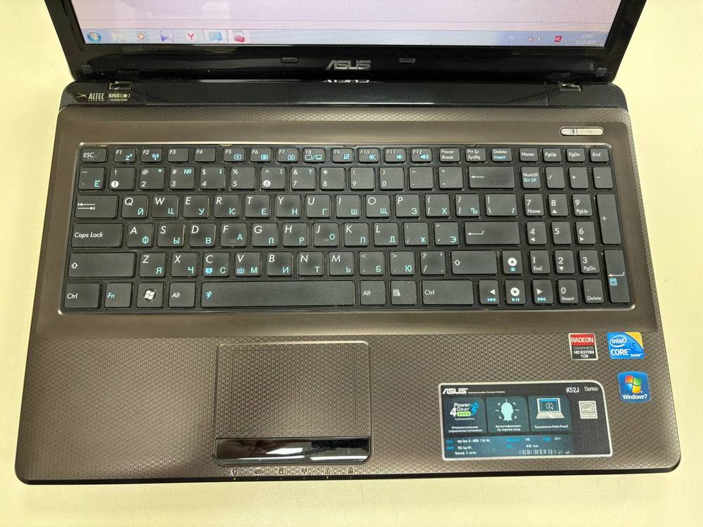 Ноутбук ASUS; Core i5-480M, HD Graphics, 4 Гб, Нет, 500 Гб