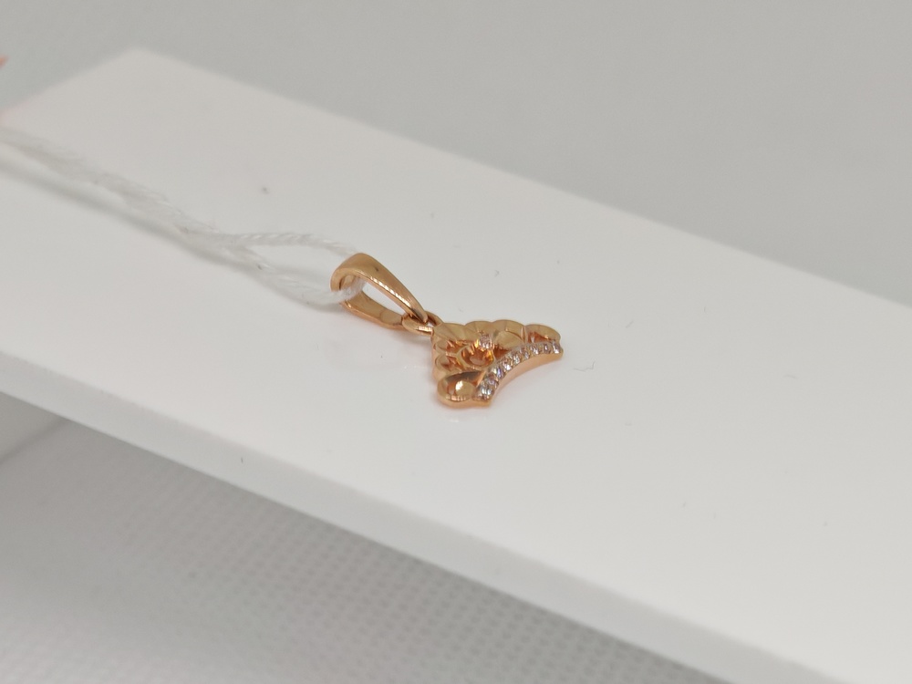 ПОДВЕСКА С КАМНЯМИ (Au 585)