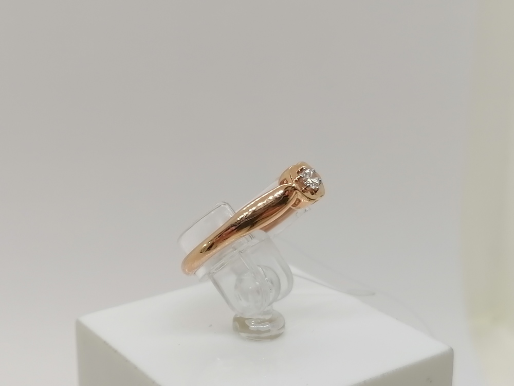 КОЛЬЦО С КАМНЕМ (Au 585)