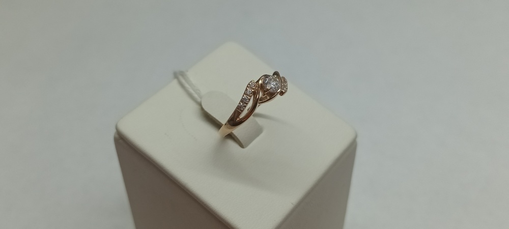 КОЛКМИ585 КОЛЬЦО С КАМНЯМИ (Au 585)