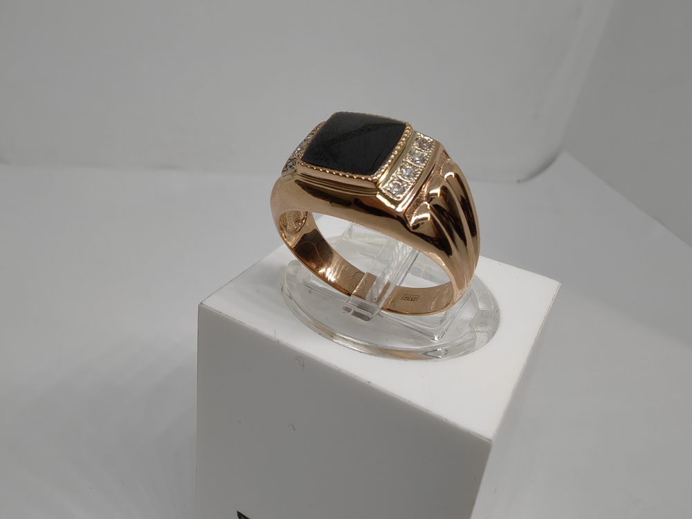 ПЕЧКМИ585 ПЕЧАТКА С КАМНЯМИ (Au 585)