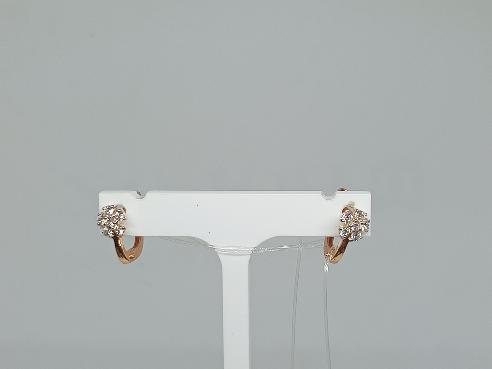 СЕРЬГИ С КАМНЯМИ (Au 585)