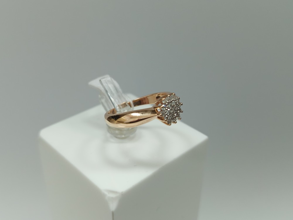 КОЛЬЦО БРИЛЛИАНТ Au 585