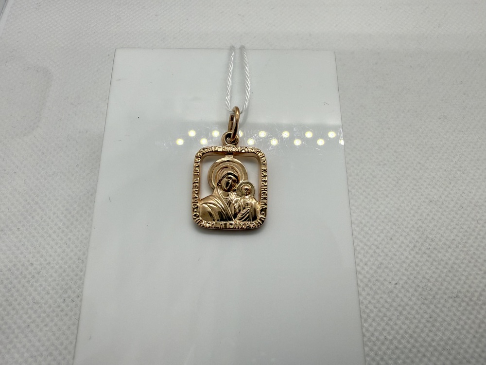 ПОДИБК585 ПОДВЕСКА ИКОНА БЕЗ КАМНЯ (Au 585)