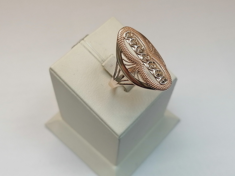 КОЛЬЦО БЕЗ КАМНЯ (Au 585)