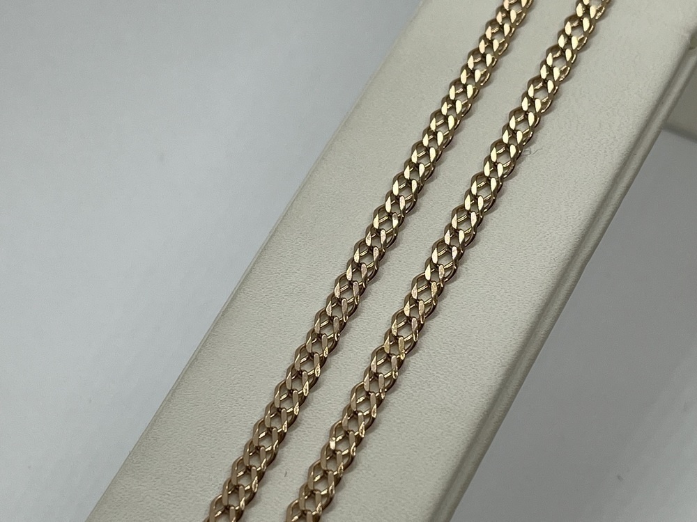 ЦЛР2585 ЦЕПЬ ПОЛНОВЕСНАЯ Ромб двойной (Au 585)