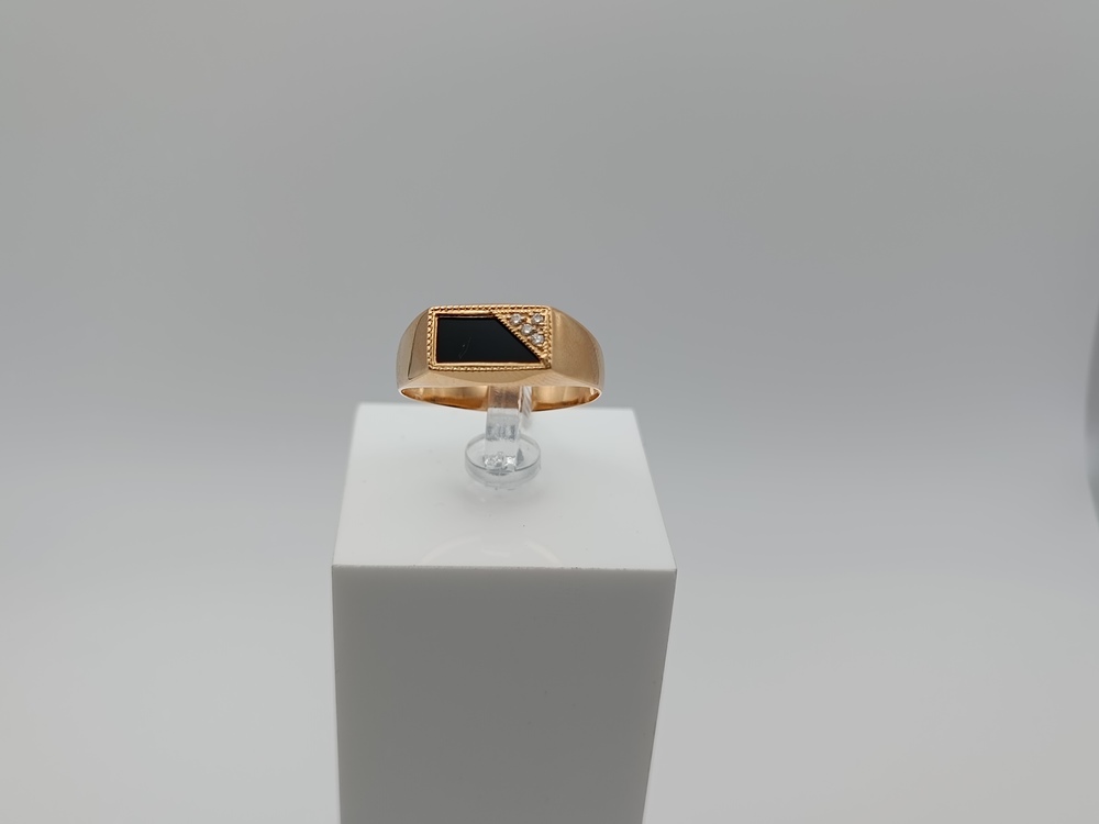 ПЕЧКМИ585 ПЕЧАТКА С КАМНЯМИ (Au 585)